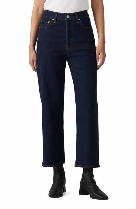 Levi's Ribcage High Waist Ankle Straight Leg Jeans