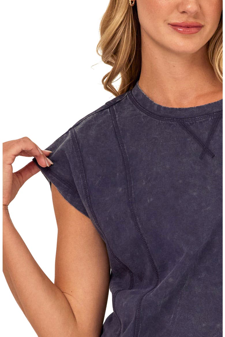 Laurie Mineral Wash Seamed T-Shirt, Alternate, color, STARGAZER