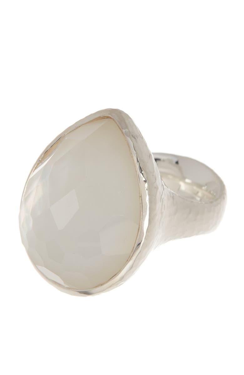 Ippolita Wonderland Rainbow Large Teardrop Ring, Main, color, 