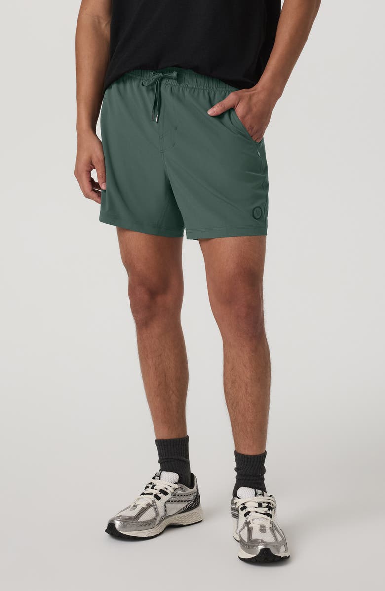 Vuori Kore 5-Inch Shorts, Alternate, color, Agate Green Tonal