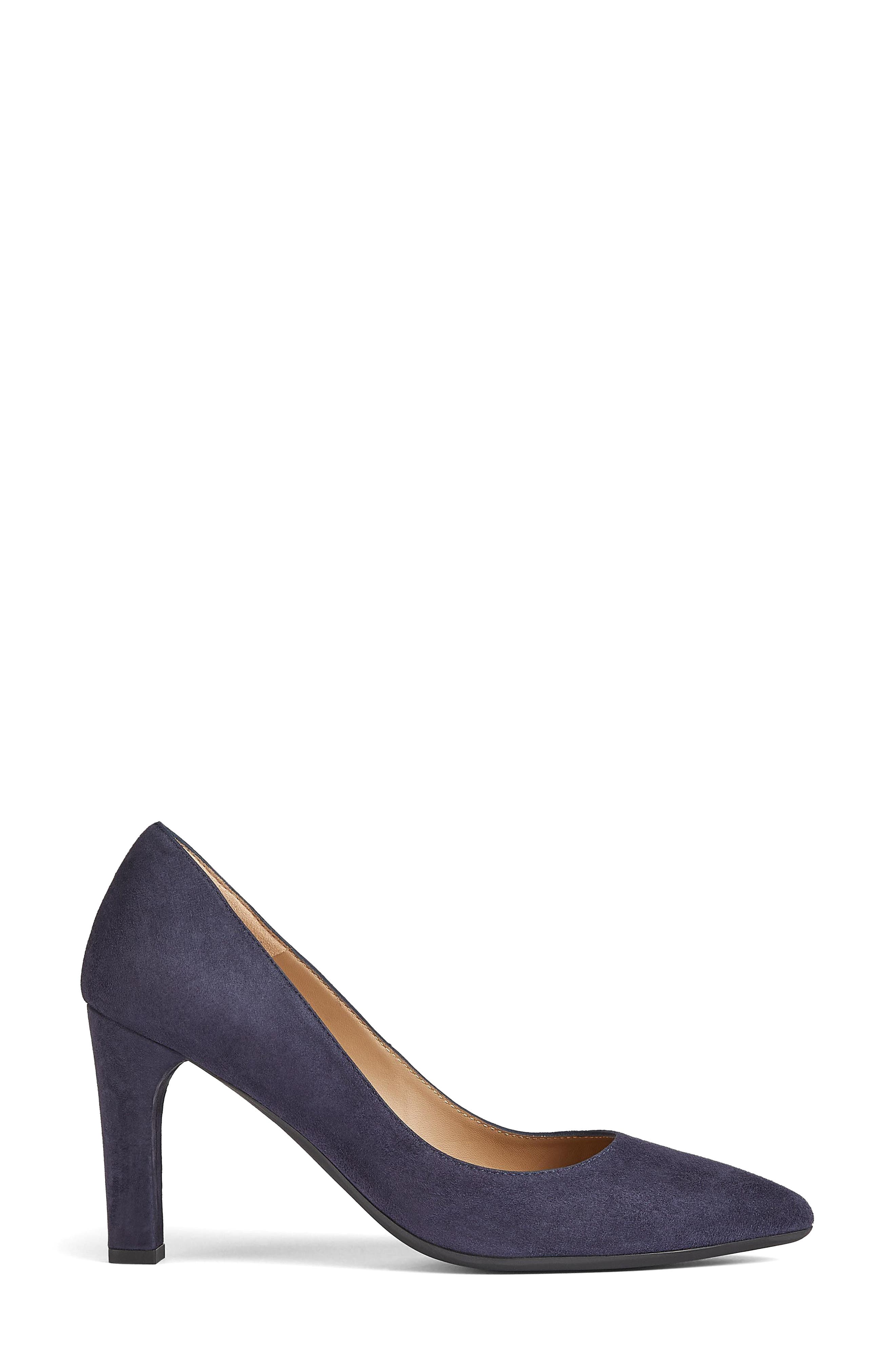 LK Bennett Tess Pointed Toe Pump, Alternate, color, Navy