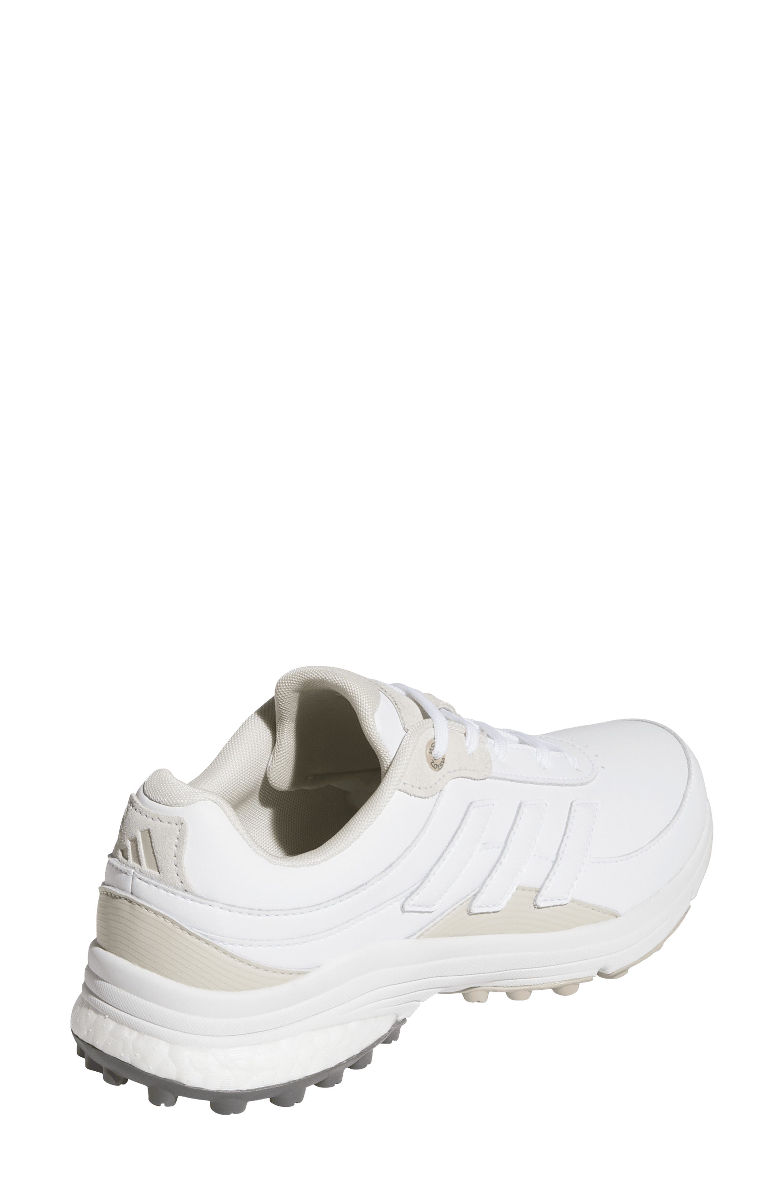 adidas Zoysia Spikeless Golf Shoes, Alternate, color, White/ Beige
