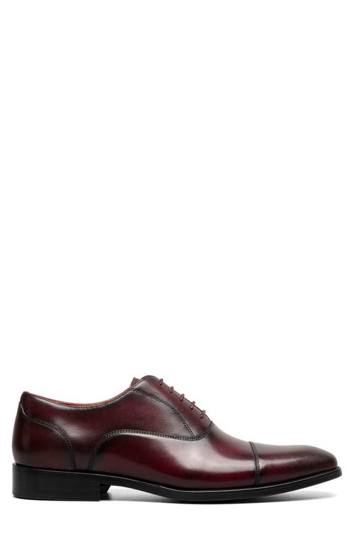 Florsheim Sorrento Lux Cap Toe Oxford In Burgundy