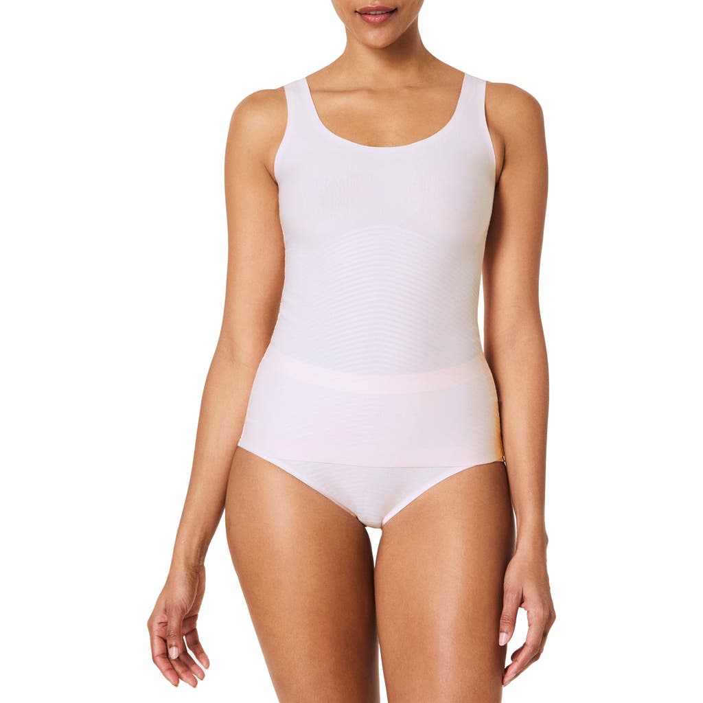 Spanx ® Shape™ Invisible Cotton Blend Tank In Pink Blossom