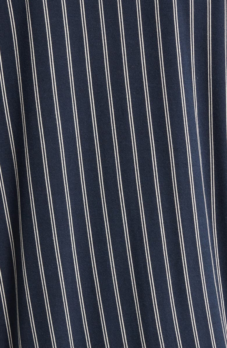 French Connection Stripe Pocket Pajamas, Alternate, color, Blue/ Cream Stripe