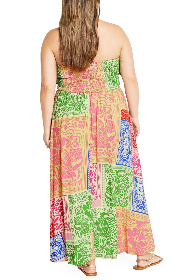 Love Anthem Halter Maxi Dress, Alternate, color, LOVE ANTHEM