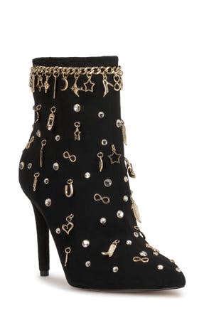Jessica Simpson Lupire Charm Bootie in BLACK · Shoes from Nordstrom Rack in a $177.89 outfit