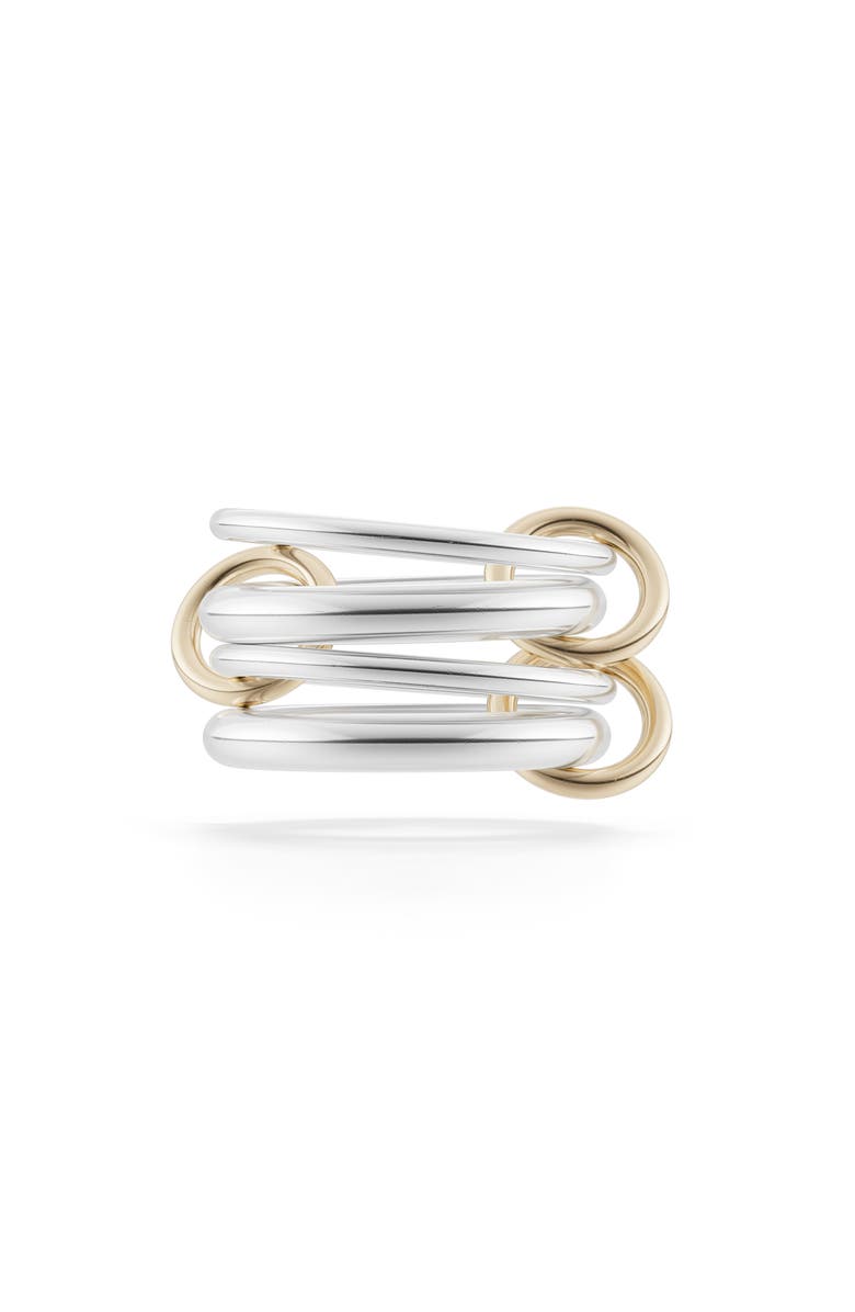 Spinelli Kilcollin Cici Petite Linked Ring, Main, color, Silver