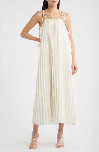 En Saison Sadie Floral Embroidery Midi Dress