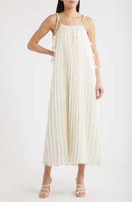 En Saison Sadie Floral Embroidery Midi Dress