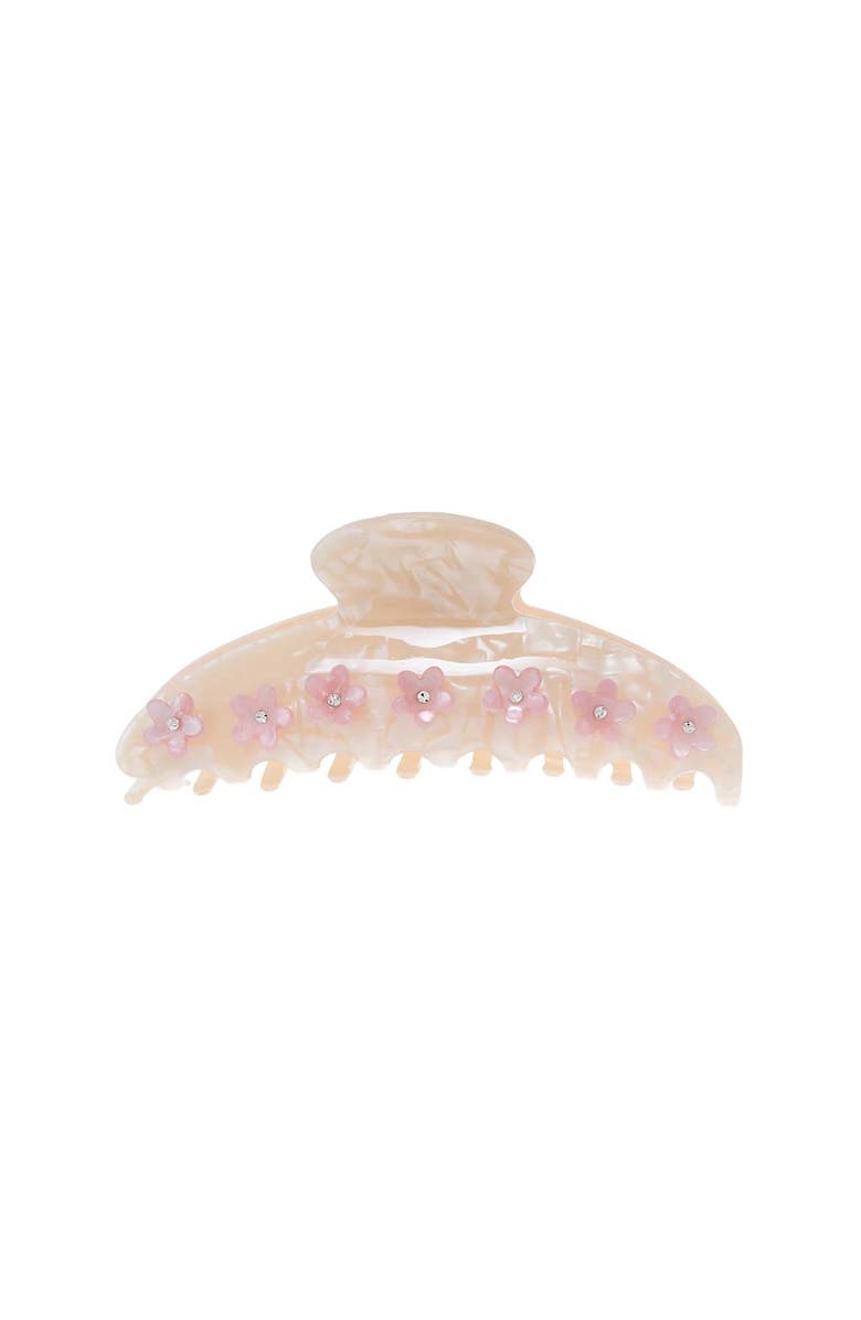 BY ADINA EDEN Multi Scattered Flowers Claw Clip, Main, color, 