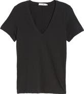 rag & bone The Vee Slub Cotton T-Shirt