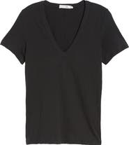rag & bone The Vee Slub Cotton T-Shirt