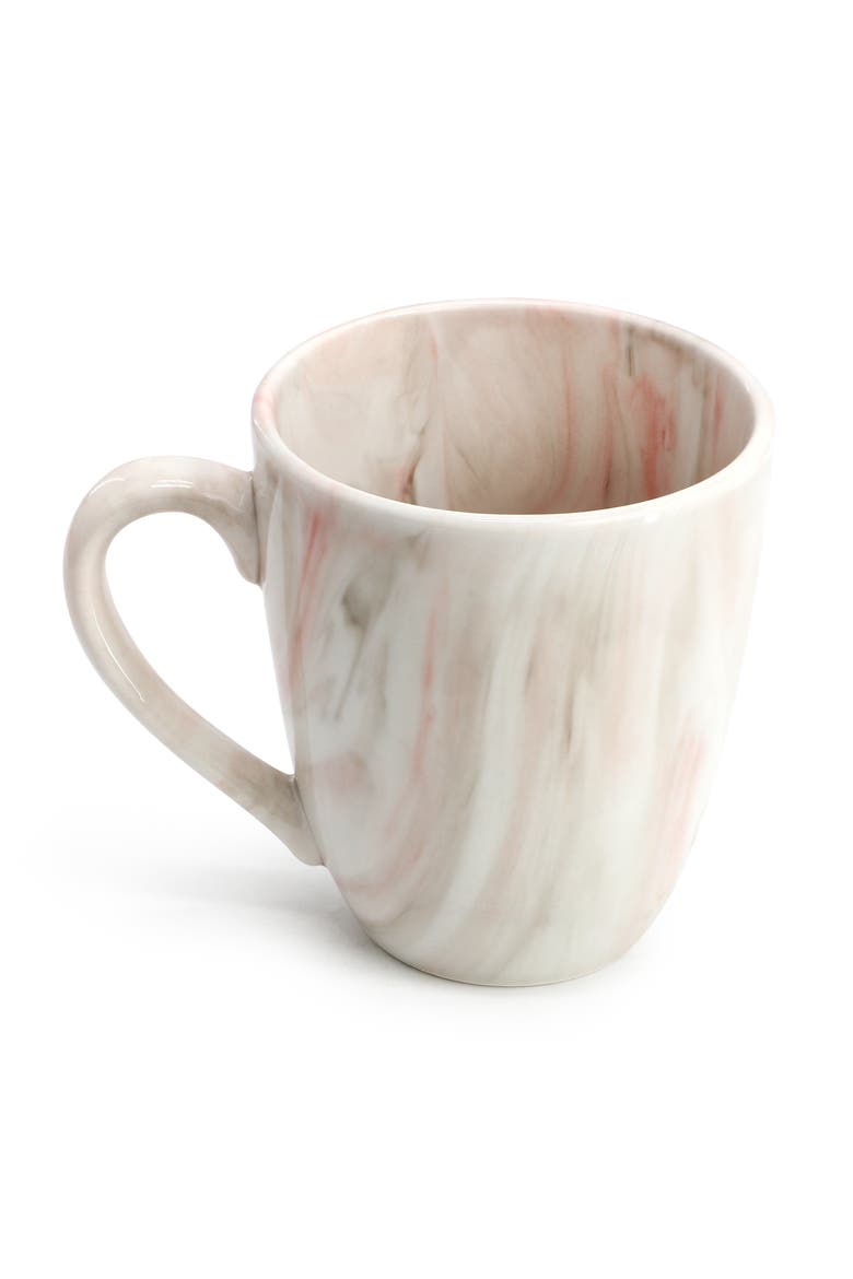 Fine Marble 16 Piece Porcelain Dinnerware Set, Alternate, color, Grey