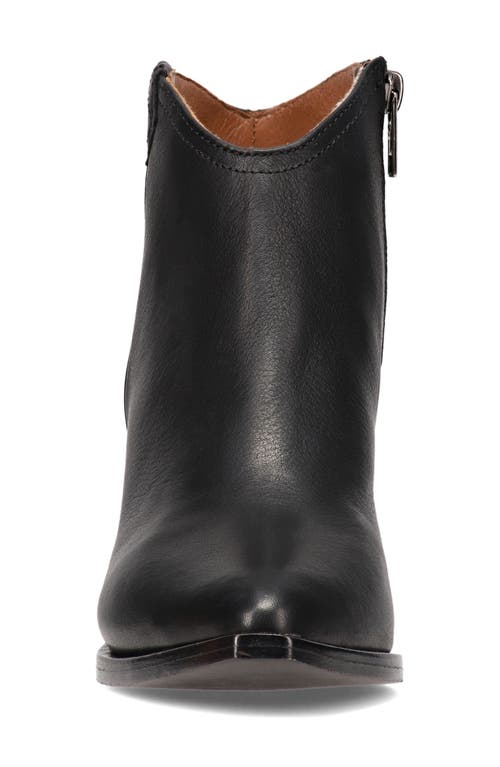 Frye June Western Bootie In Black