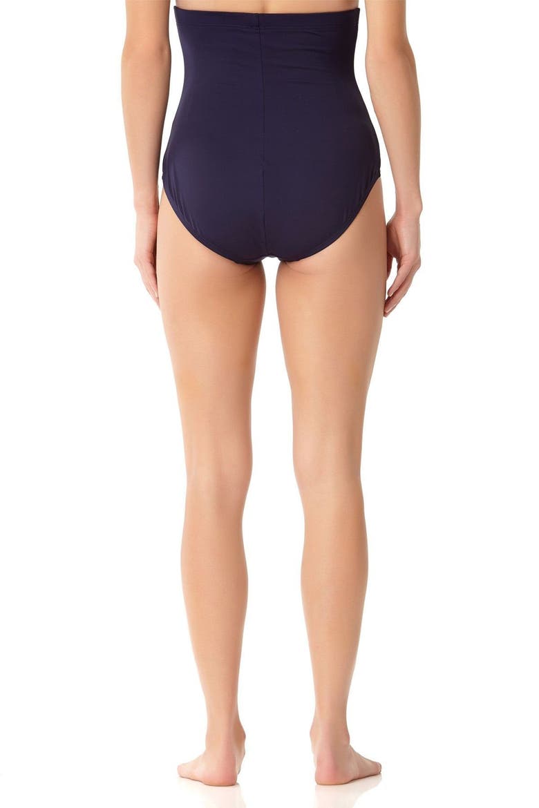 Women's Tummy Control Swim Bottom, Alternate, color, Navy