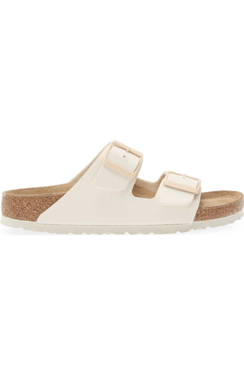 Birkenstock Arizona Slide Sandal, Alternate, color, Eggshell