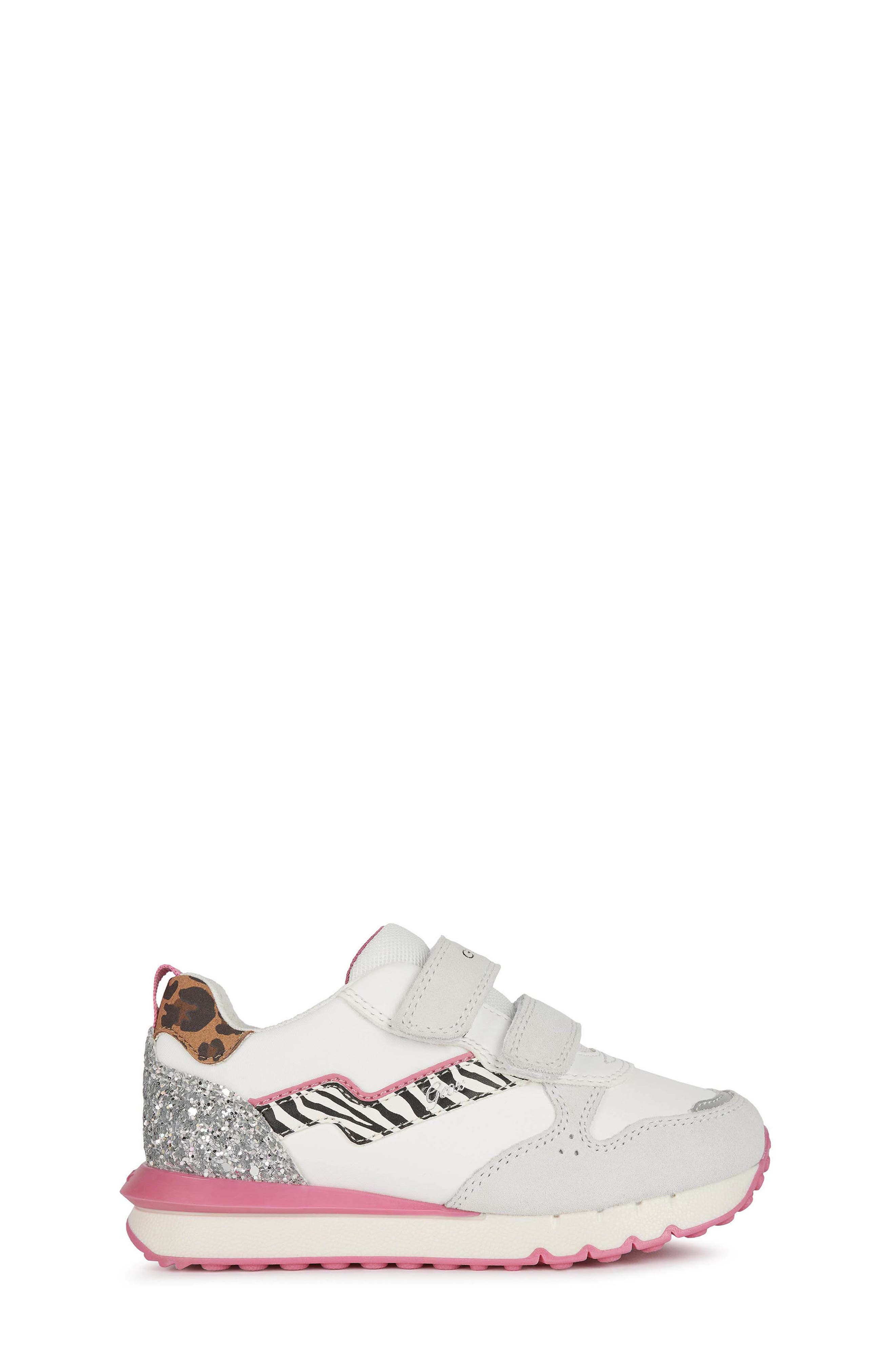Kids' Fastics Sneaker, Alternate, color, WHITE/ FUCHSIA