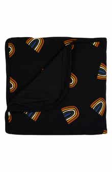 Kyte BABY Rust Rainbow On Midnight Baby Blanket