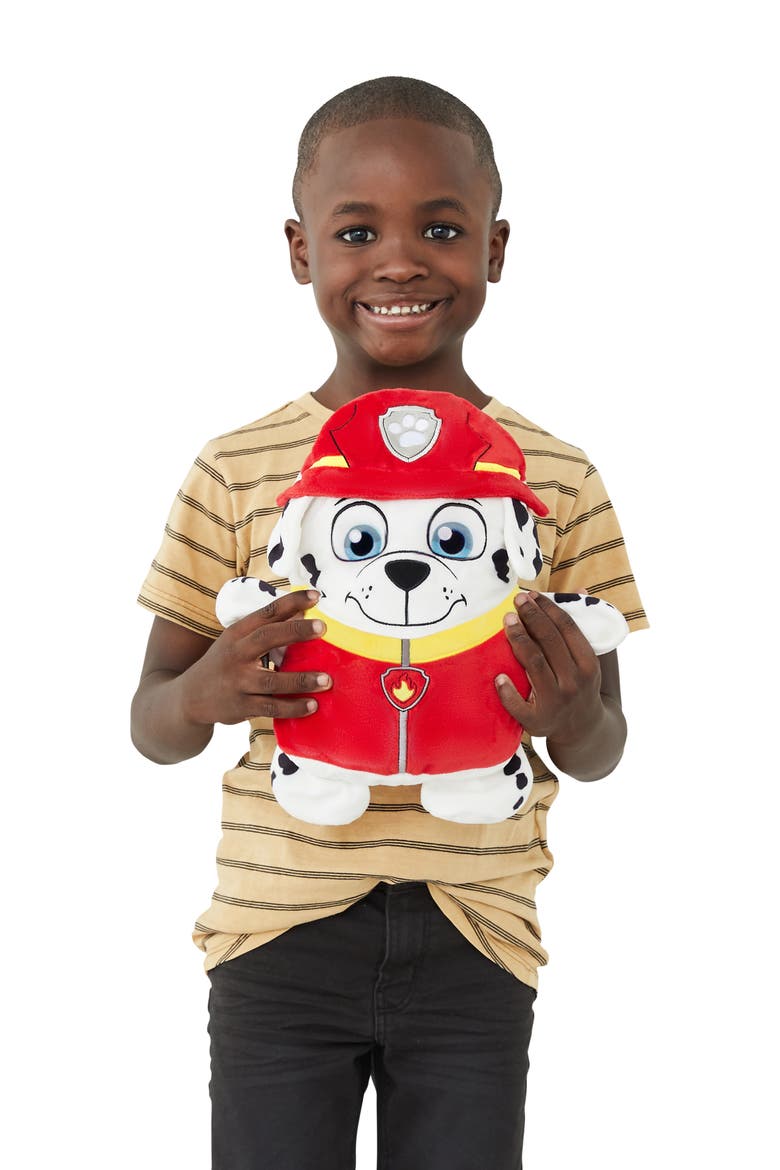 Marshall 2-in-1 Stuffed Animal Hoodie, Alternate, color, RED MIX