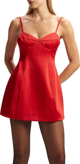 Marcello Satin Minidress