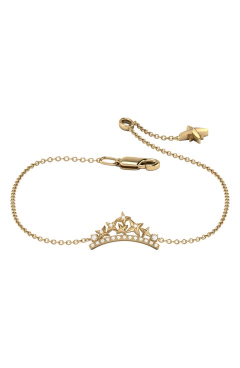 Starry Cascade Diamond Bracelet