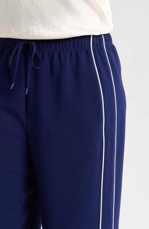 Wayf London Track Pants In Marine Blue