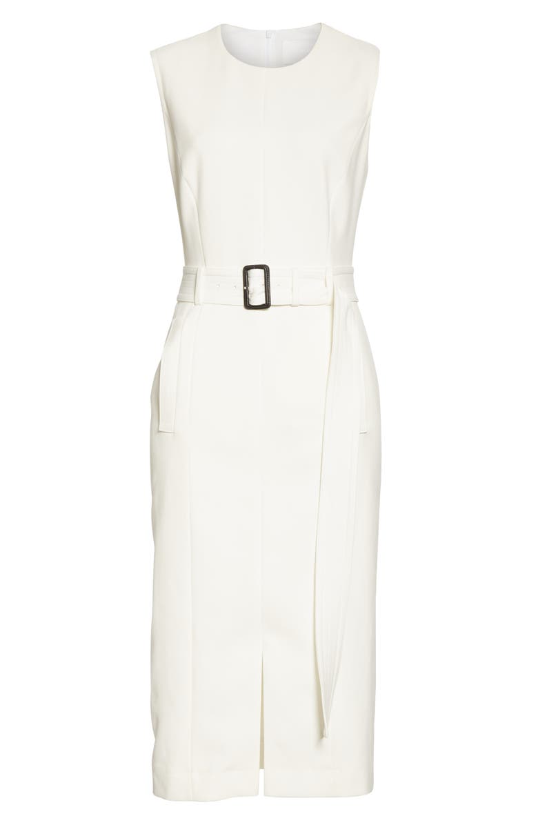 BOSS Dadoria Belted Sheath Dress, Alternate, color, 