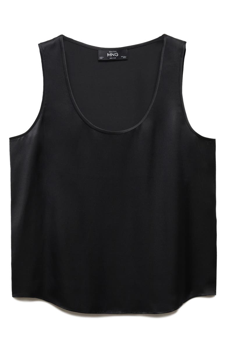 MANGO Silk Tank Top, Alternate, color, 
