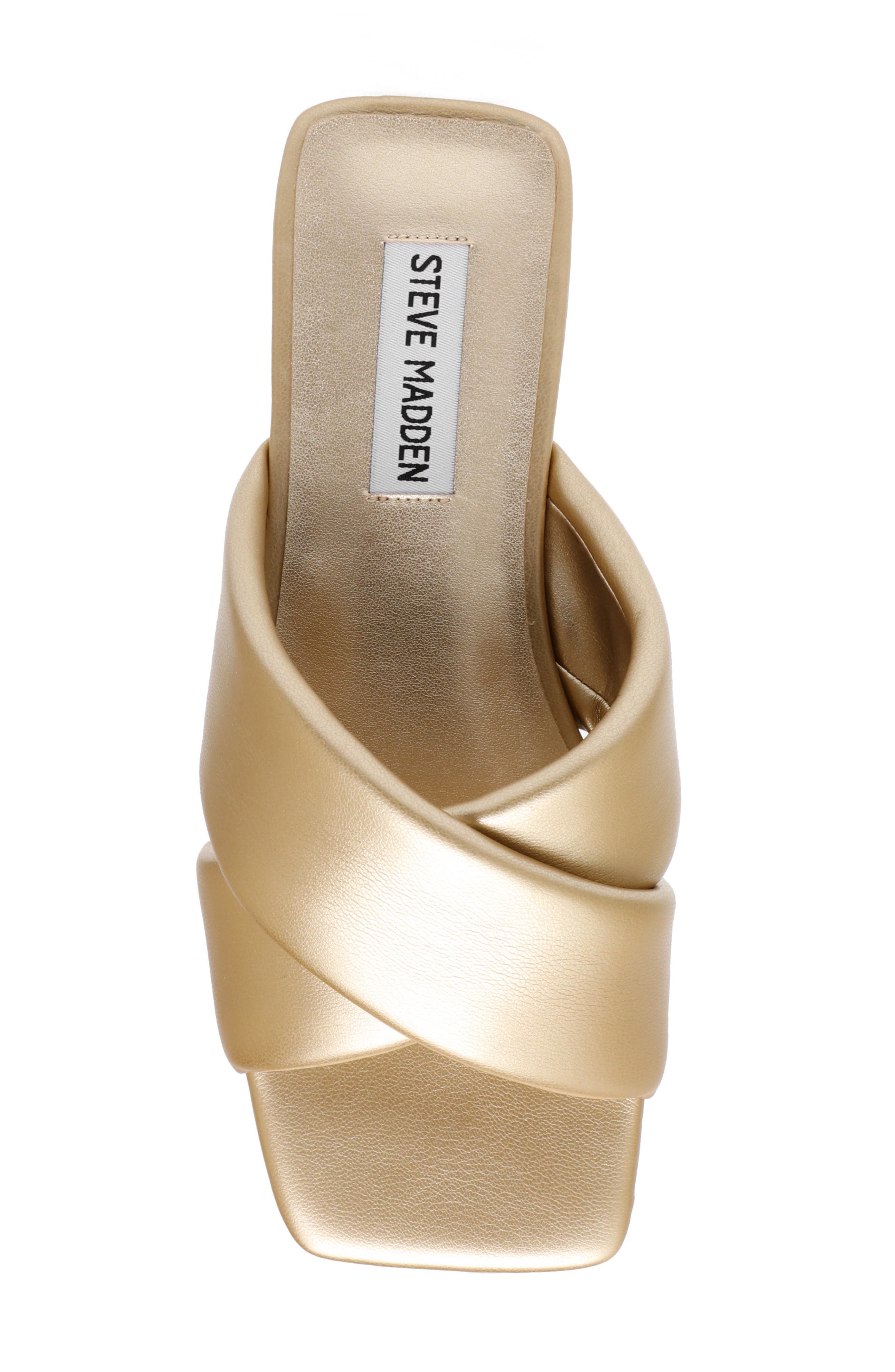 Mayra Slide Sandal, Alternate, color, GOLD