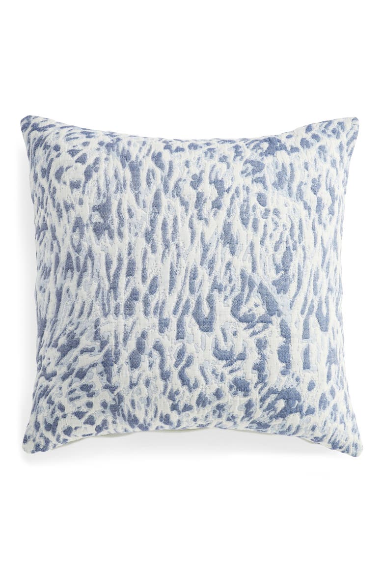 Animal Gauze Accent Pillow, Main, color, BLUE