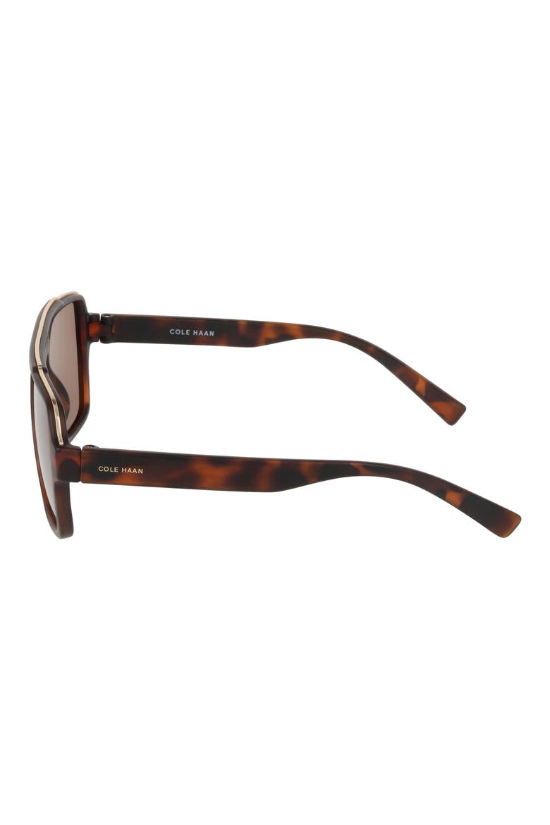 54mm Navigator Sunglasses, Alternate, color, TORTOISE