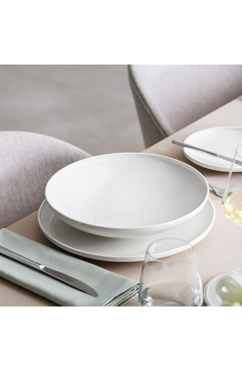 Villeroy & Boch Afina Deep Coup Plate, Alternate, color, White