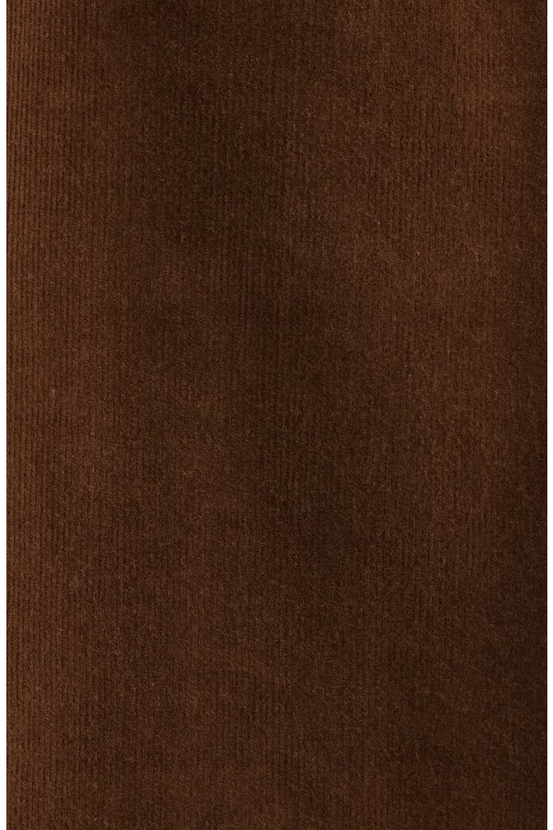Classic Collar Stretch Organic Collar Corduroy Jacket, Alternate, color, MAHOGANY
