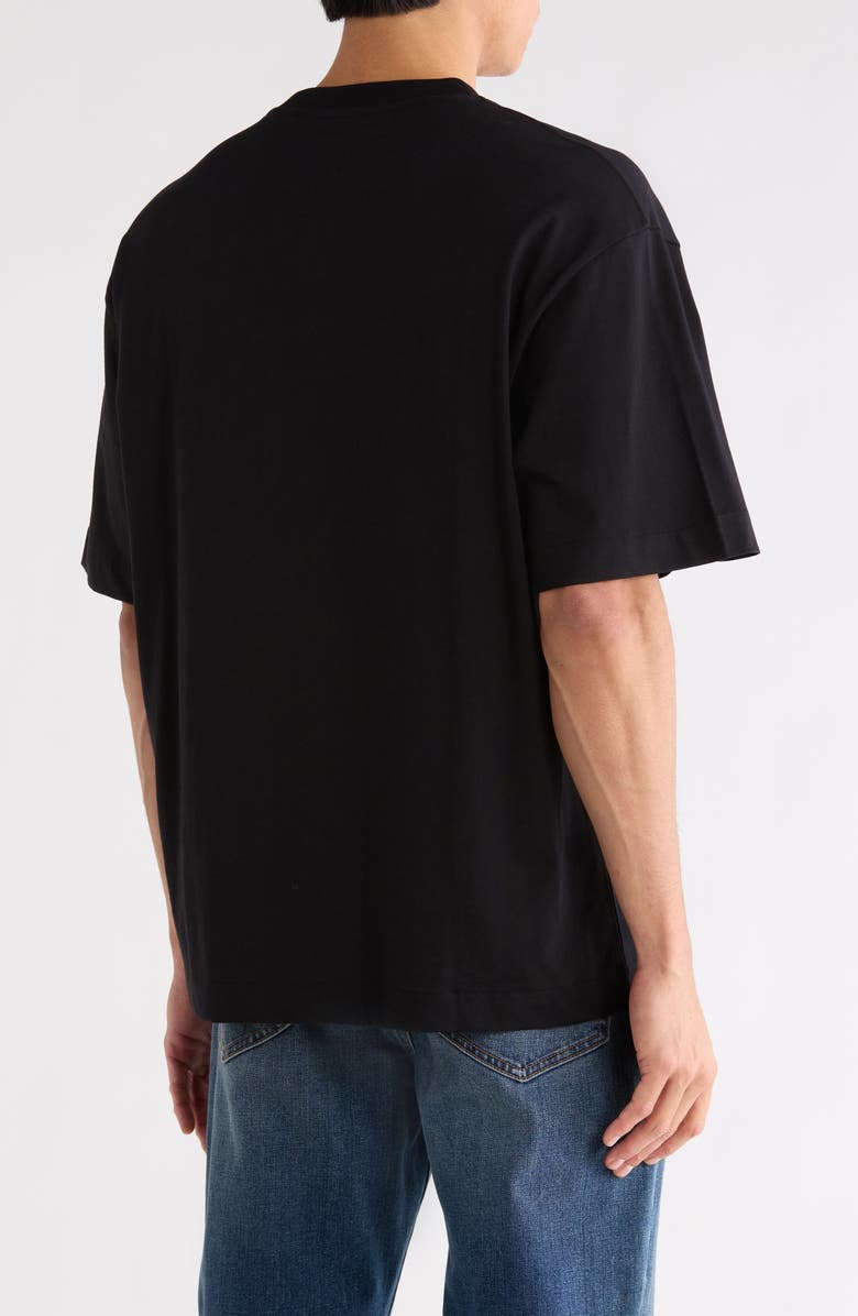 Off-White Bookish Flower Graphic T-Shirt, Alternate, color, 