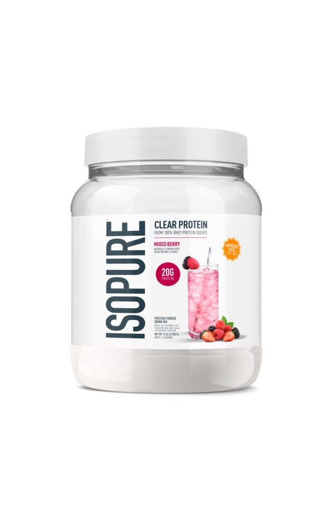 Clear Low Carb Whey Protein Isolate Powder Mixed Berry