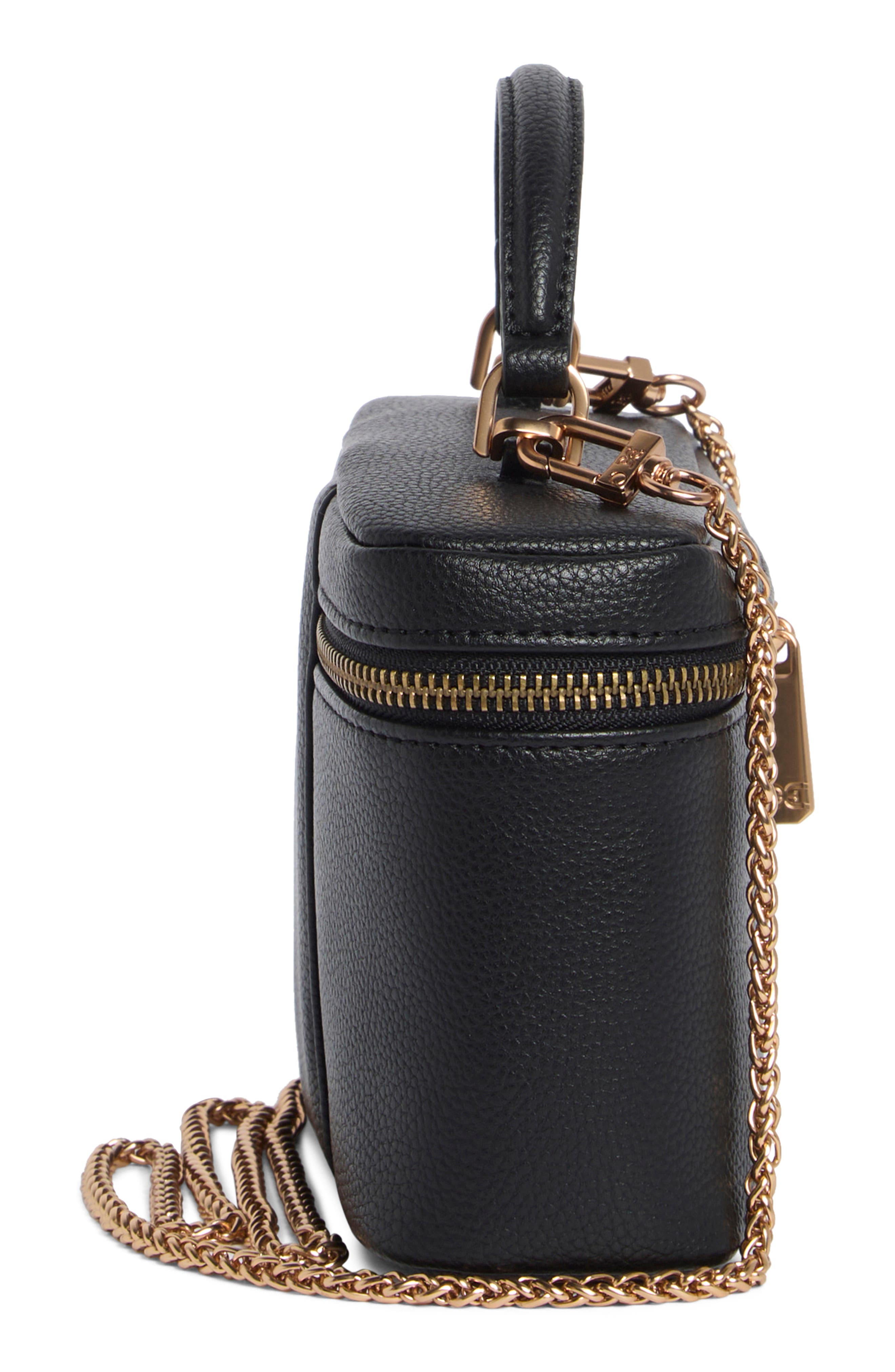 Sam Edelman Corrie Top Handle Handbag, Alternate, color, Black