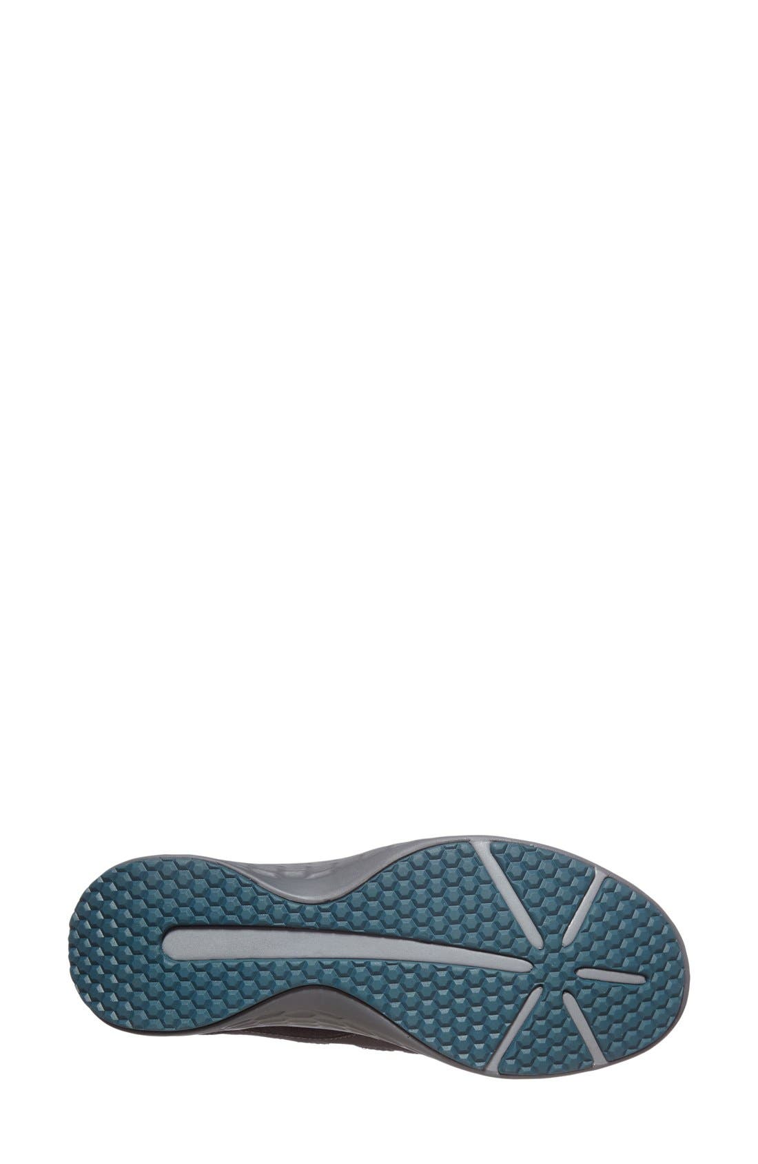 'FreshExcel' Waterproof Sneaker, Alternate, color, BLACK LEATHER