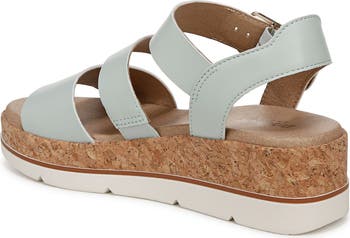 Once Twice Platform Wedge Sandal