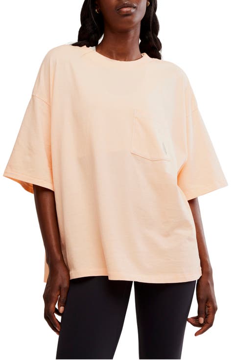 FP Movement Logo Tackle Oversize Cotton T-Shirt