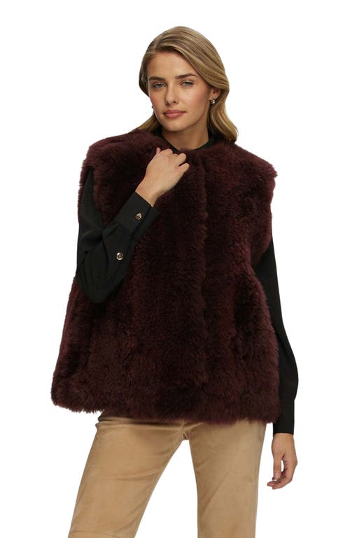 Gorski Cashmere Goat Vest In Black