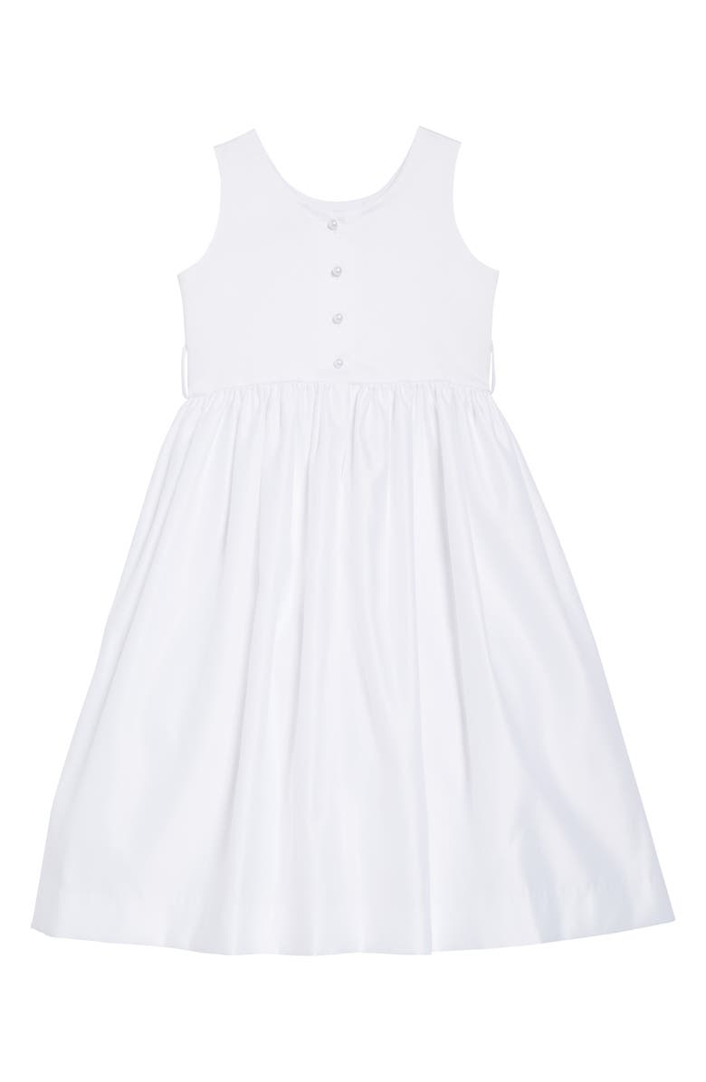 Us Angels Sleeveless Fit & Flare Dress, Alternate, color, White