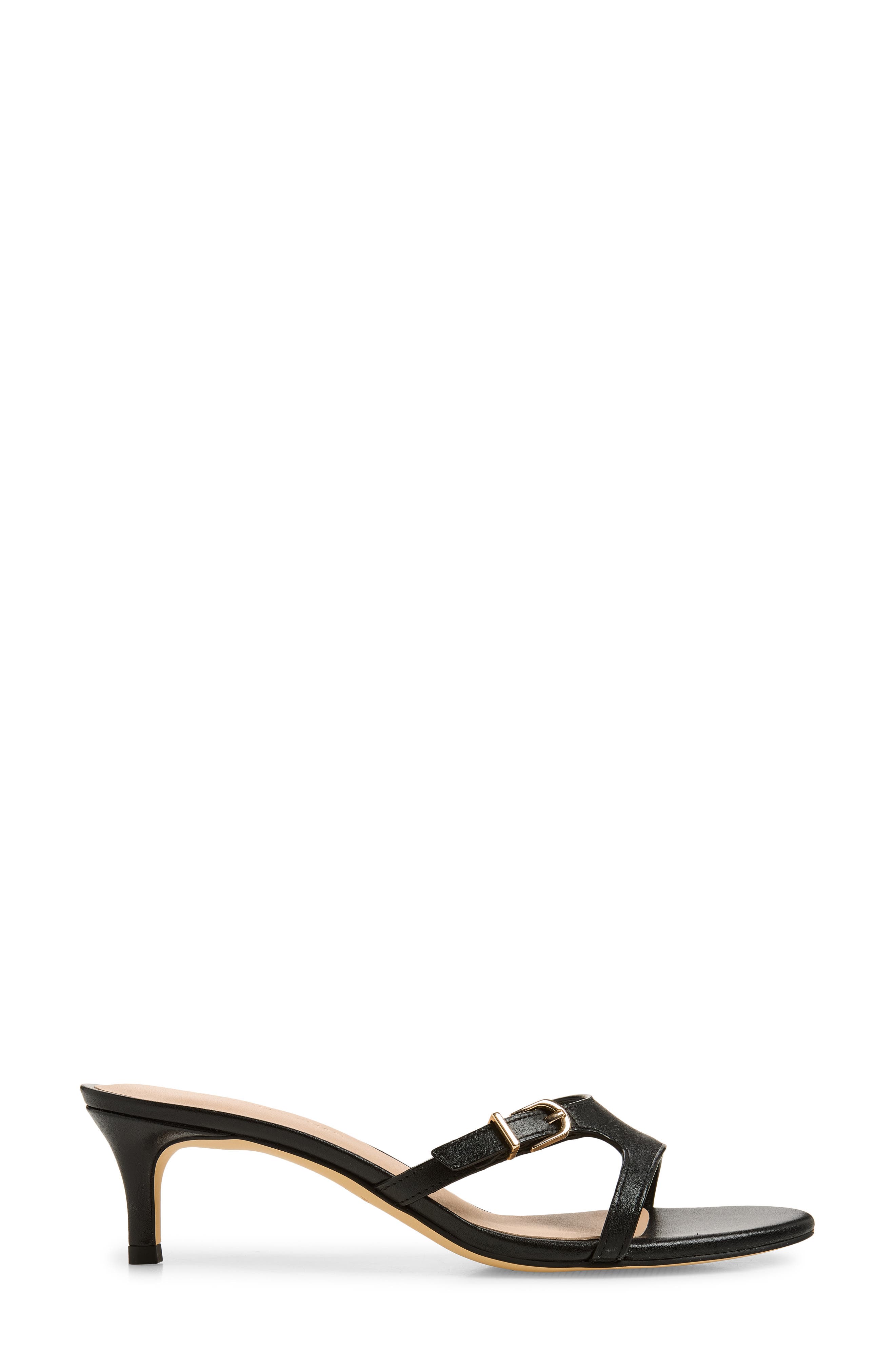 Irene Slide Sandal, Alternate, color, BLACK