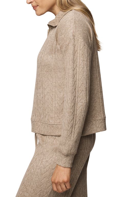 Splendid Sweater Soft Quarter Zip Sweatshirt