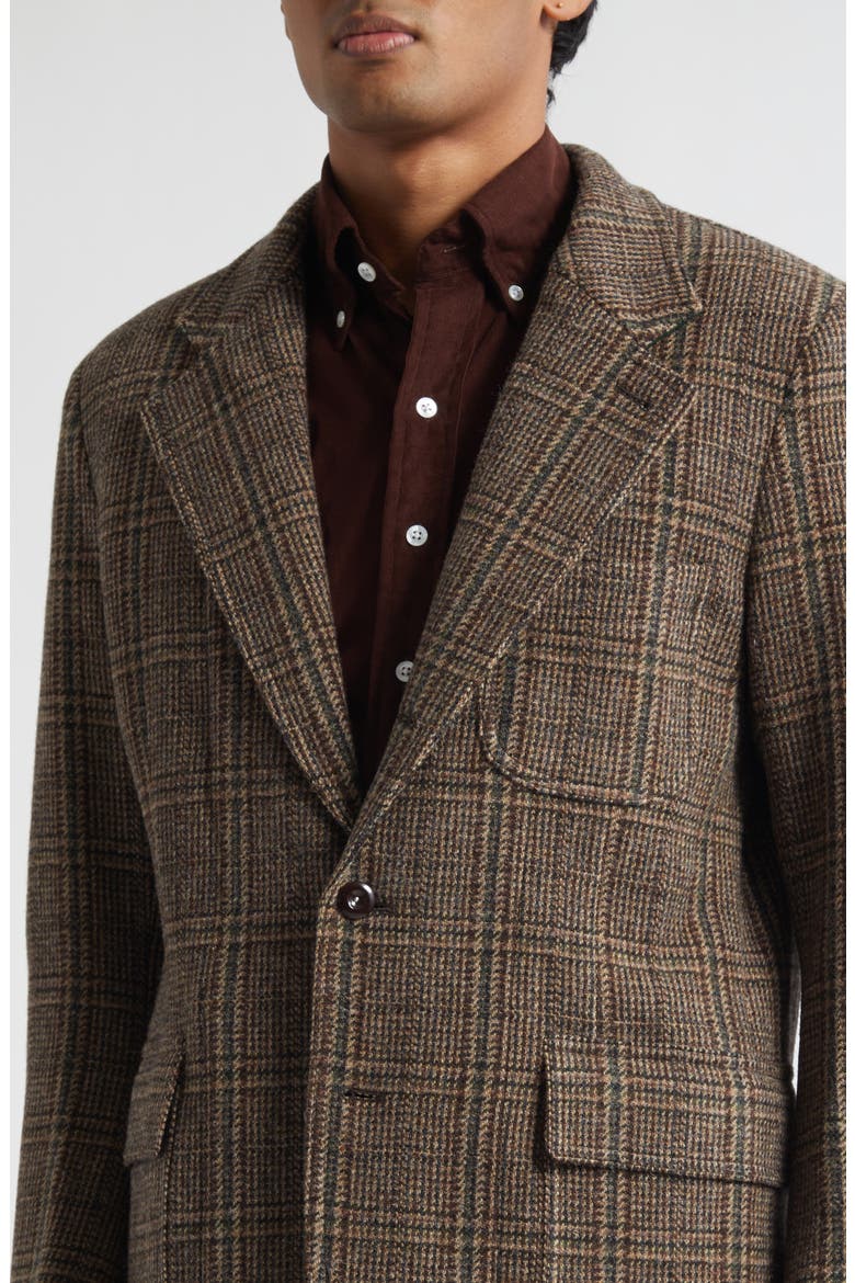 Mk. II Wool Tweed Games Sport Coat, Alternate, color, BROWN