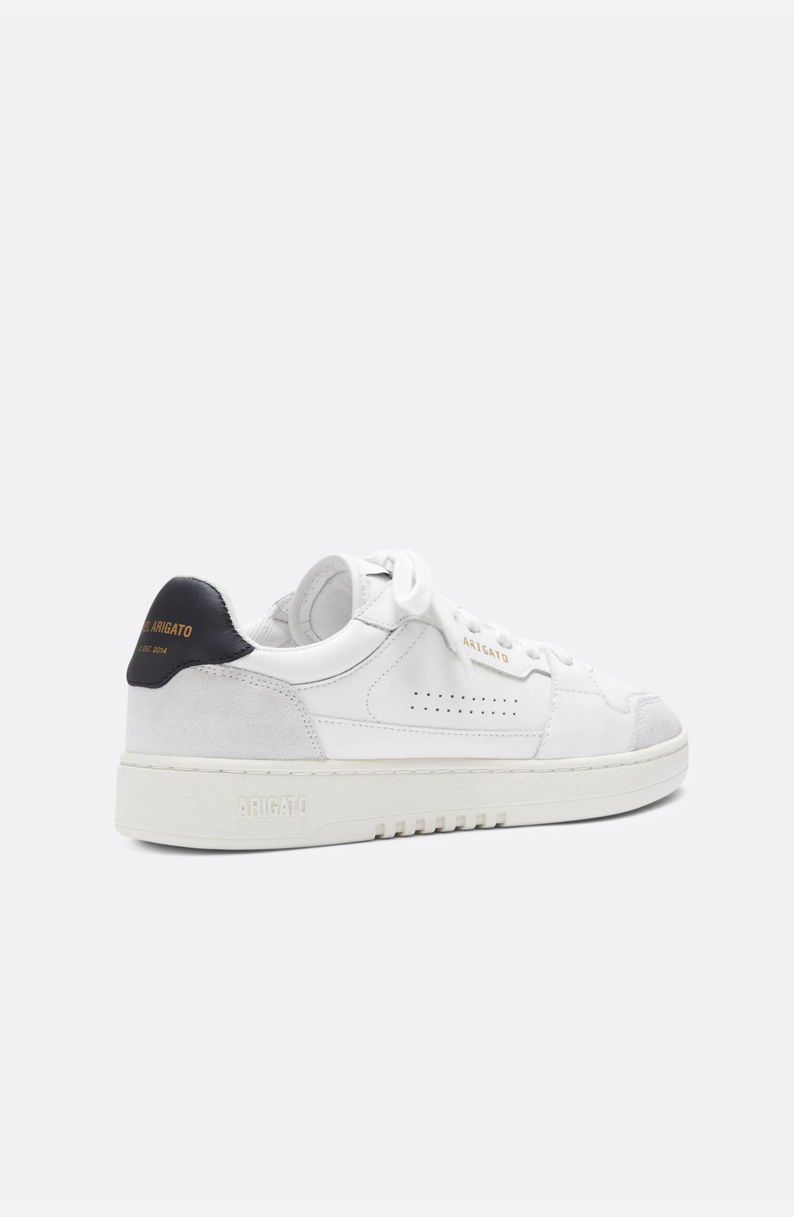 Dice Lo Leather Sneaker - Men's, Alternate, color, White/Black