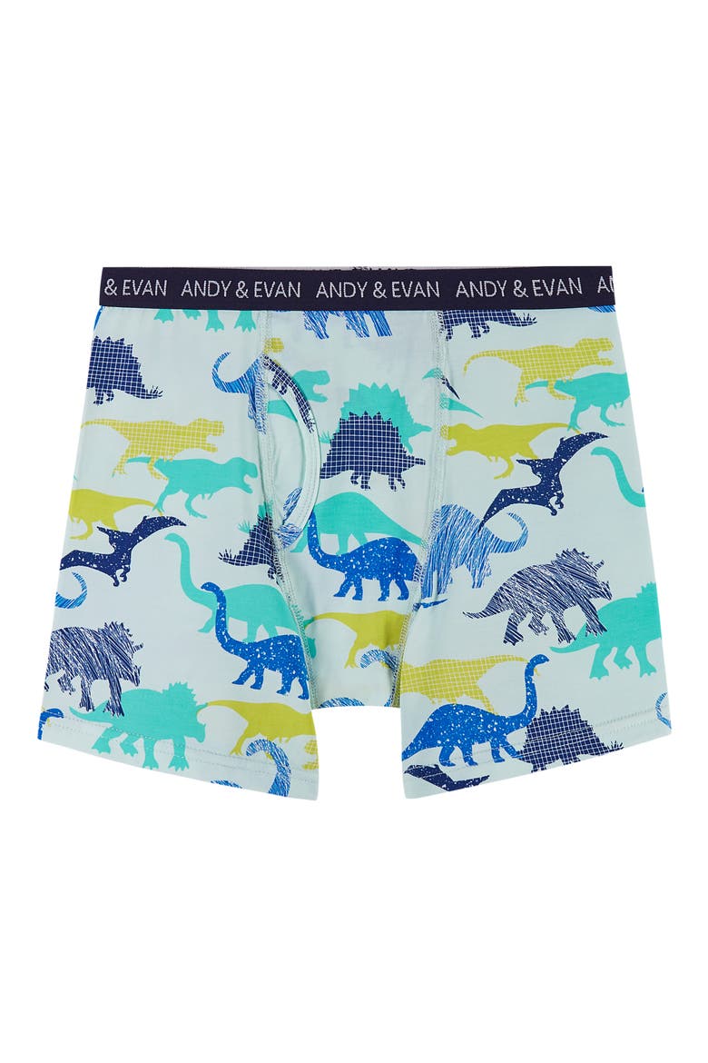 Kids' Assorted 5-Pack Boxer Briefs, Alternate, color, BLUE DINO