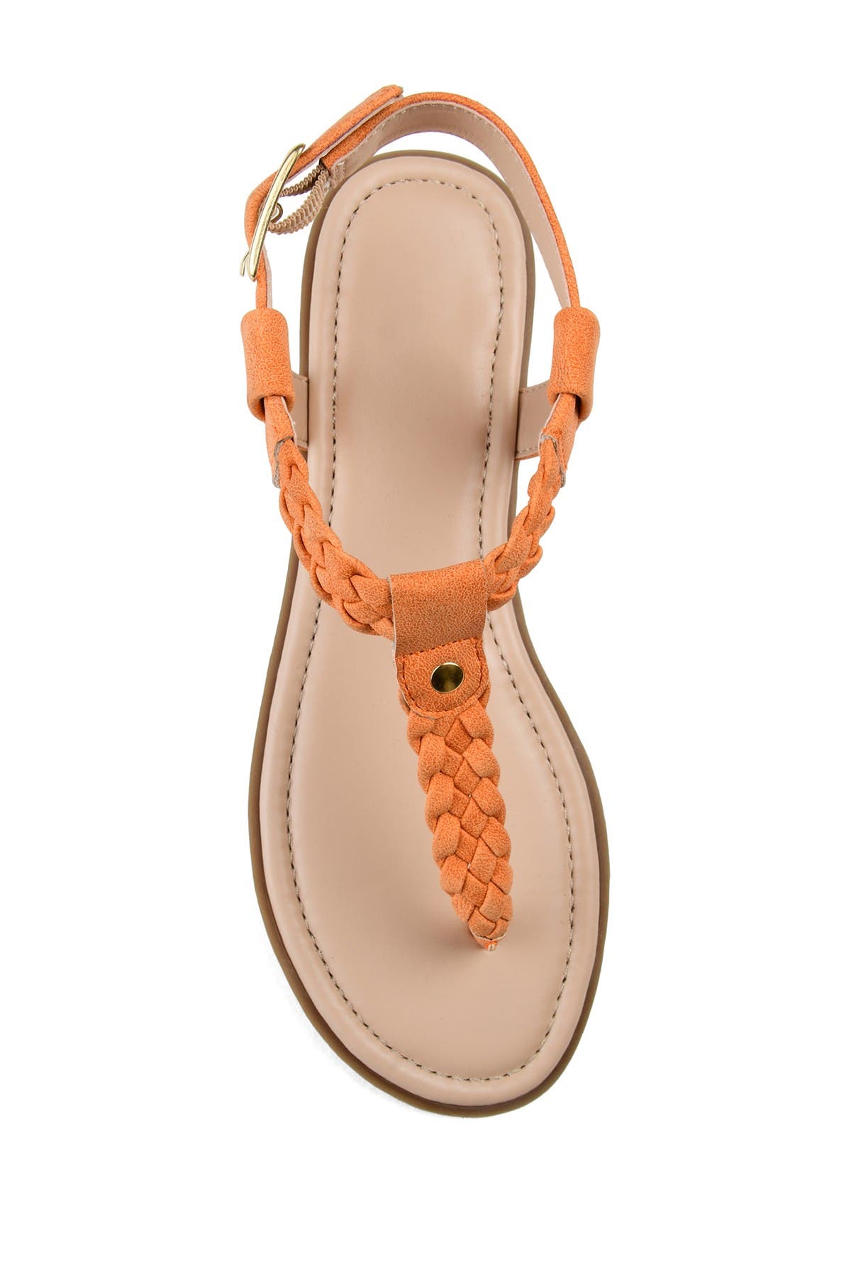 Genevive Sandal, Alternate, color, ORANGE