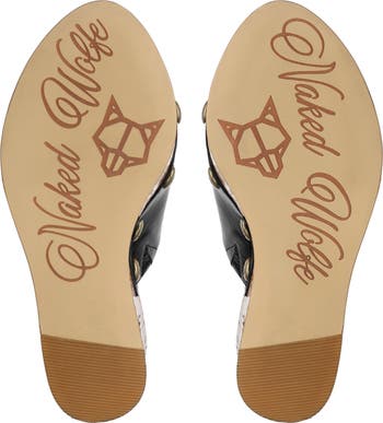 Naked Wolfe Tulip Platform Wedge Slide Sandal (Women