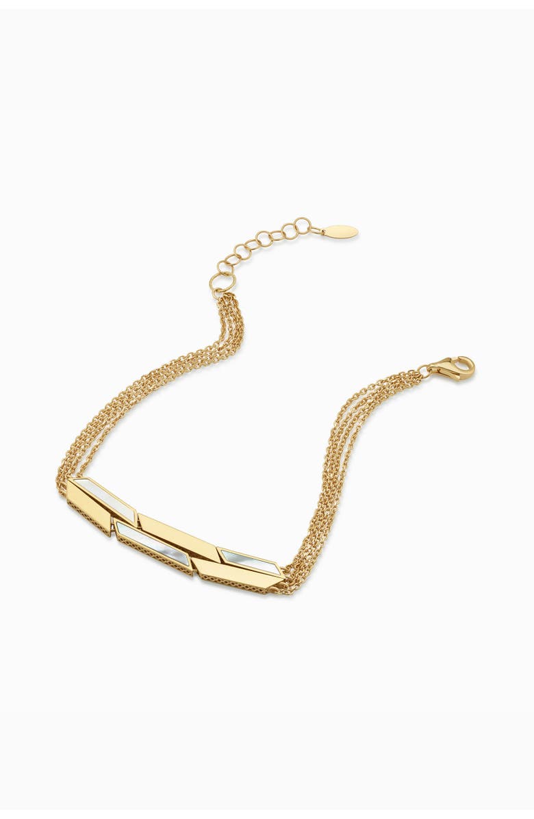 Oradina 14K Gold Aurora Bracelet, Alternate, color, Yellow Gold